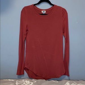 Salmon colored longsleeve